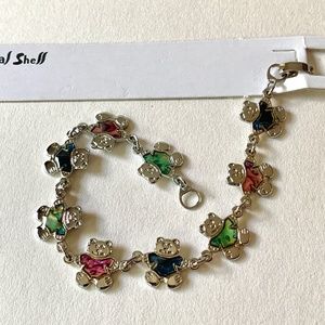 NEW Nine Teddies Bear Bracelet
